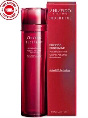 Shiseido Eudermine Activating Essence Active Red Tech 4.9oz / 145ml NEW in BOX